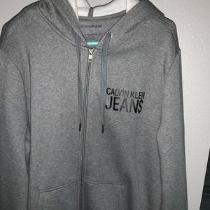Mens Calvin Klein Jeans zip up hoodie